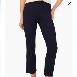Ted Baker Navy Slim Crop Ponte Pants